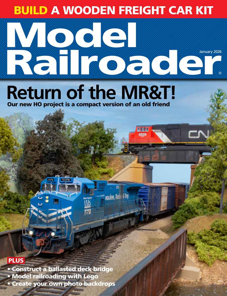 Model Railroader issue 26-Jan