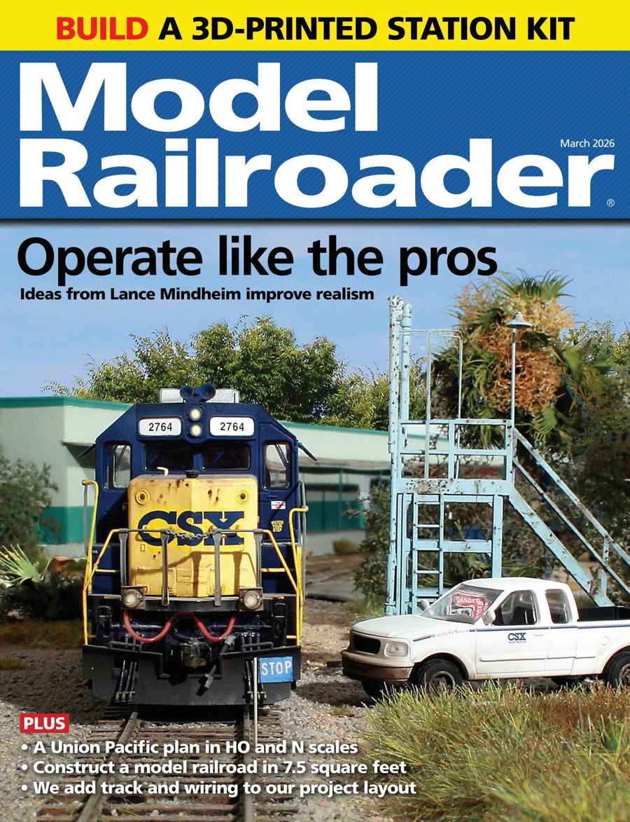Model Railroader issue 26-Mar