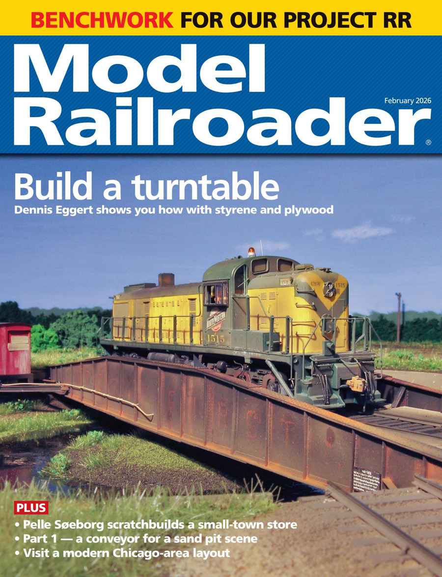 Model Railroader issue Feb-26