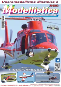 Modellistica di Luglio/Agosto 2017 
                issue Modellistica di Luglio/Agosto 2017