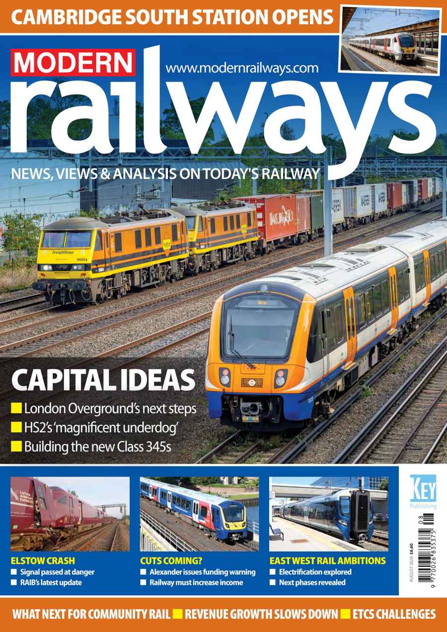 Modern Railways issue August 2026