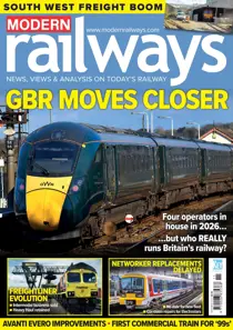 Modern Railways 
                issue November 2025