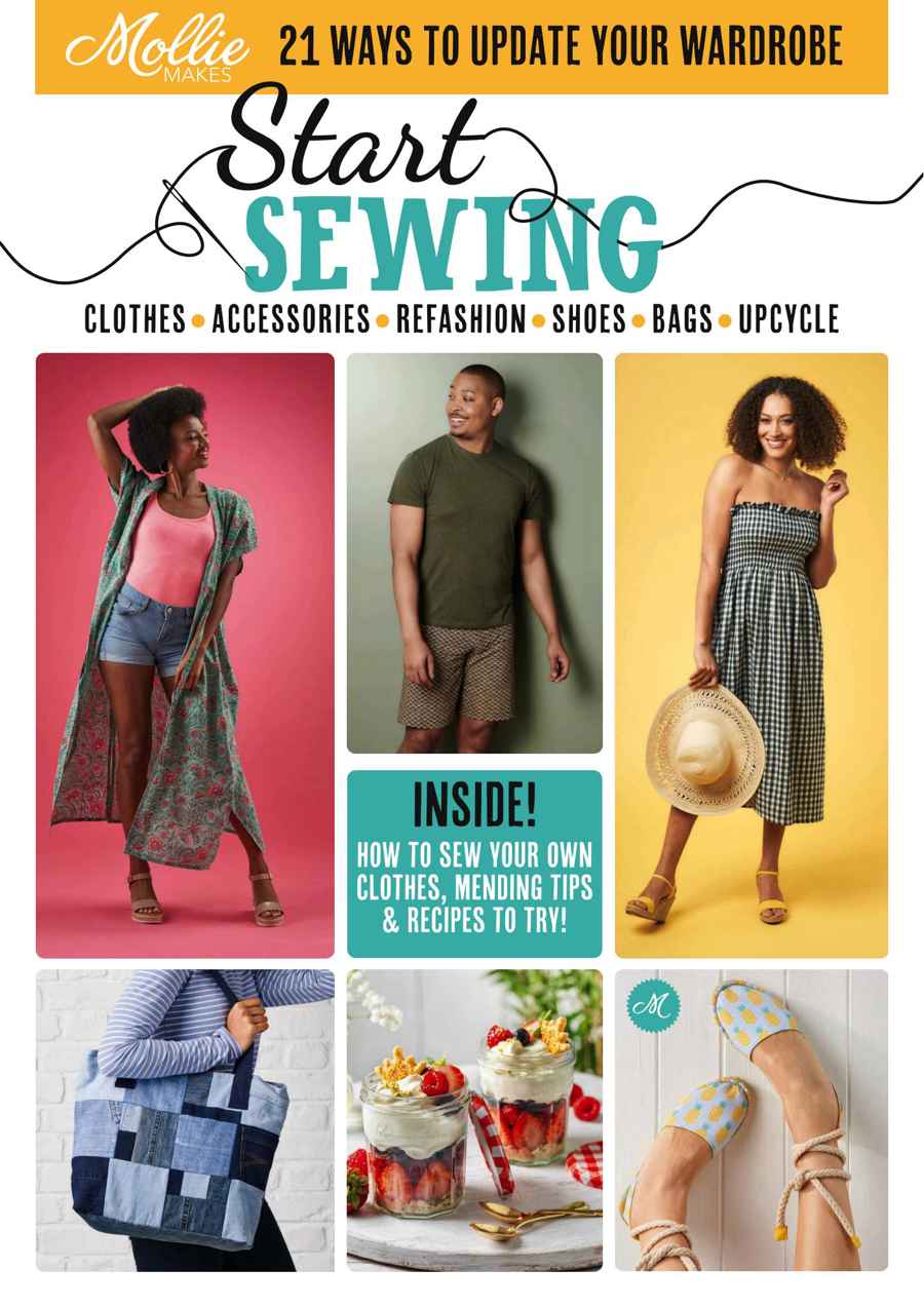 Mollie magazine issue Mollie Makes Sewing Bee