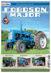 Tractor Data: Fordson Major 
                issue Tractor Data: Fordson Major
