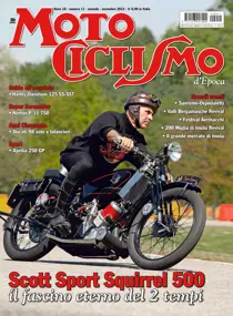 Motociclismo d'Epoca 11 2012 
                issue Motociclismo d'Epoca 11 2012