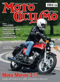 Motociclismo d'Epoca 7 2017 
                issue Motociclismo d'Epoca 7 2017