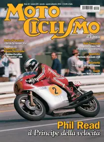 Motociclismo d'Epoca 8-9 2012 
                issue Motociclismo d'Epoca 8-9 2012