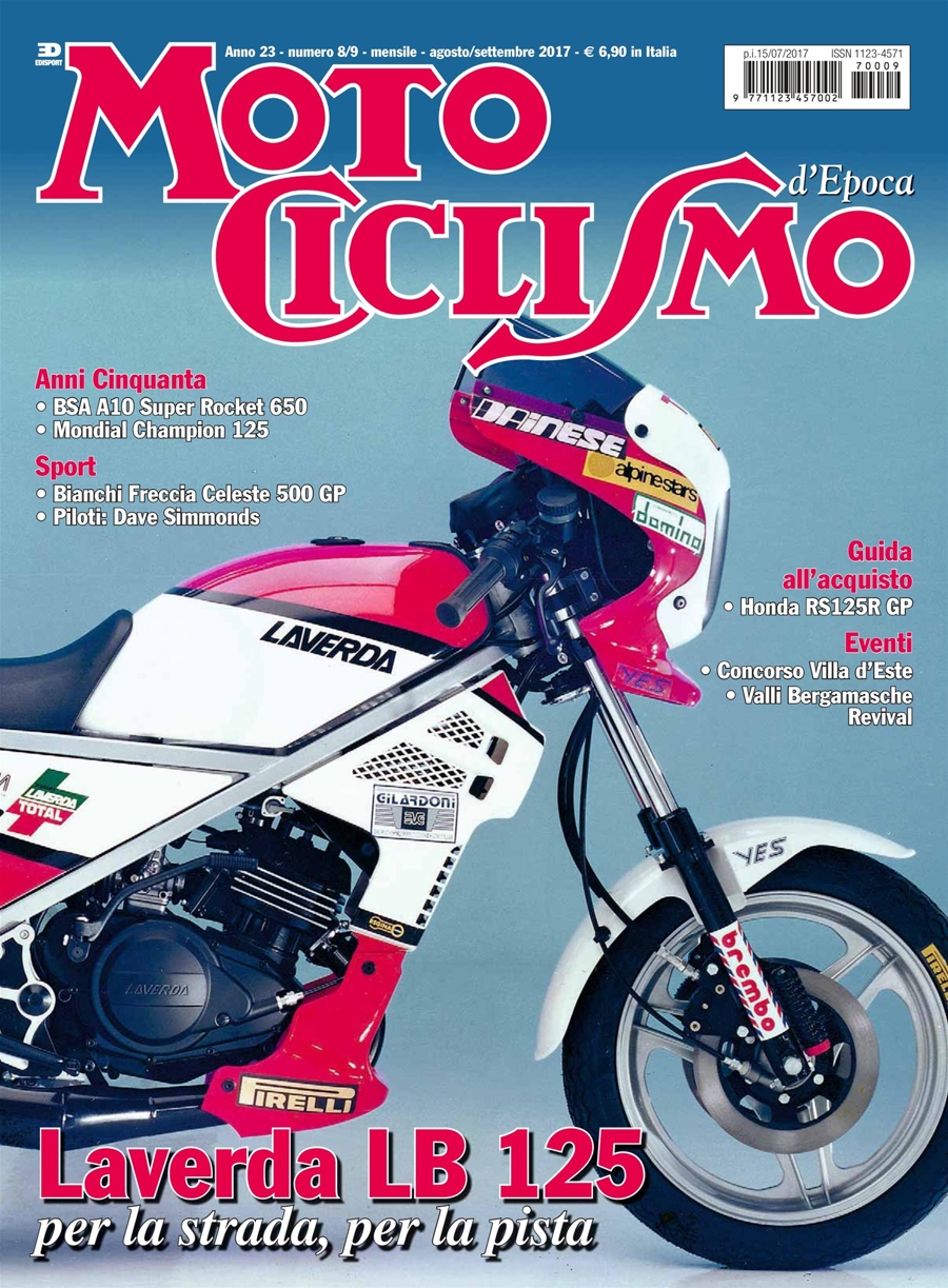 Motociclismo d'Epoca issue Motociclismo d'Epoca 8-9 2017