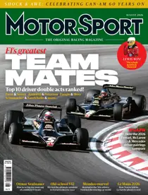 Motor Sport Magazine 
                issue August 2026