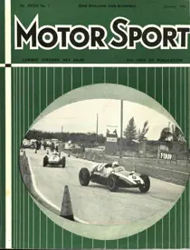 Motor Sport: January 1960 
                issue Motor Sport: January 1960