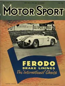 Motor Sport: July 1953 
                issue Motor Sport: July 1953