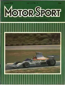 Motor Sport Magazine Motor Sport: March 1976