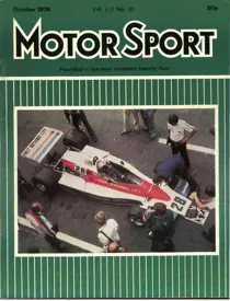 Motor Sport Magazine Motor Sport: October 1976