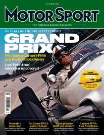 Motor Sport Magazine 
                issue October 2026