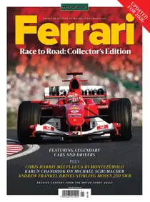Motor Sport Magazine 
                issue Race to Road Ferrari