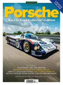 Motor Sport Magazine 
                issue Race to Road Porsche
