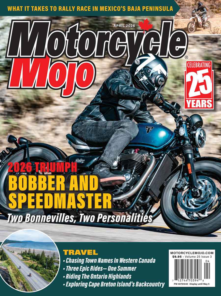 Motorcycle Mojo issue April 2026