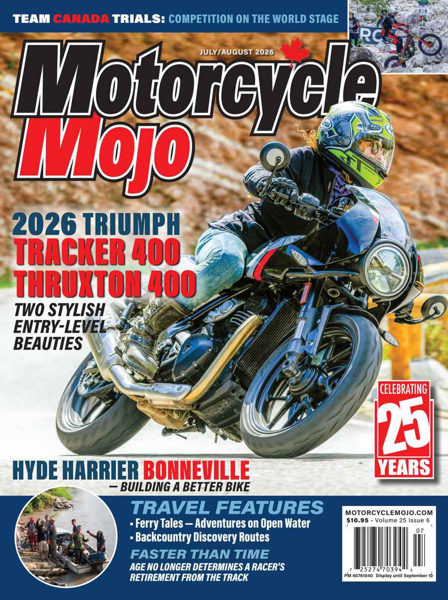 Motorcycle Mojo issue July/August 2026