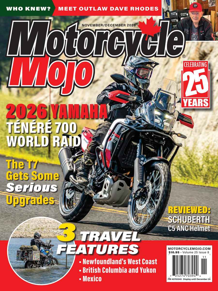Motorcycle Mojo issue November/December 2026