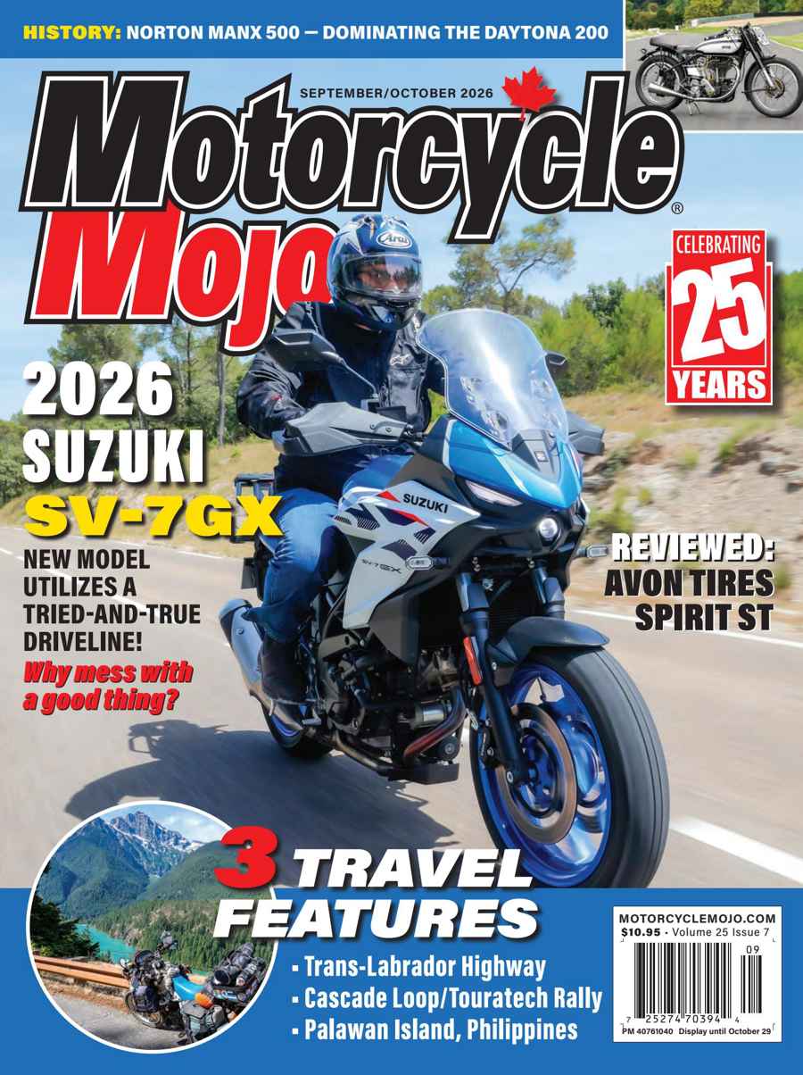 Motorcycle Mojo issue September/October 2026