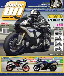 Motoron Ağustos 2015 
                issue Motoron Ağustos 2015