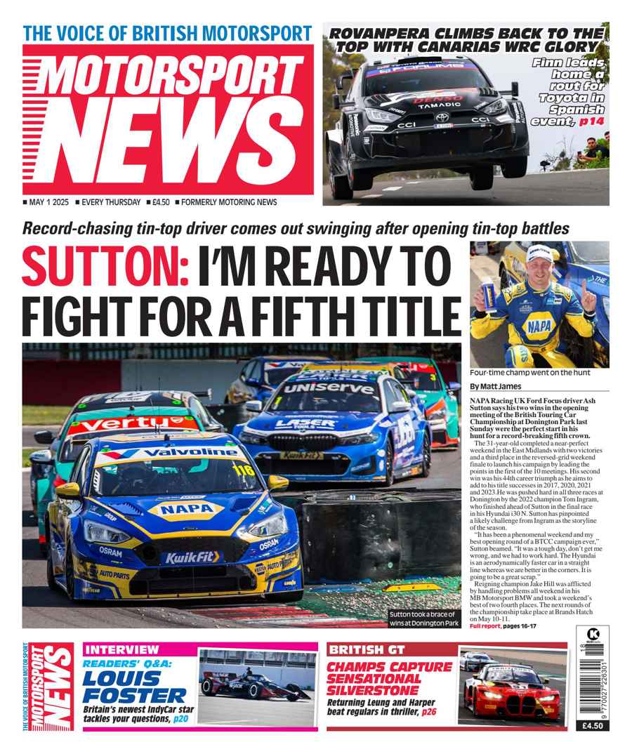 MOTORSPORT NEWS
