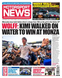Motorsport News 
                issue 10th September 2026
