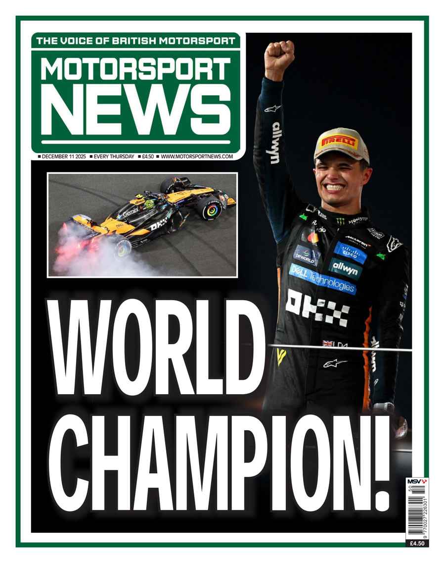 Motorsport News issue 11-Dec-25