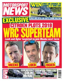 13th September 2017 
                issue 13th September 2017