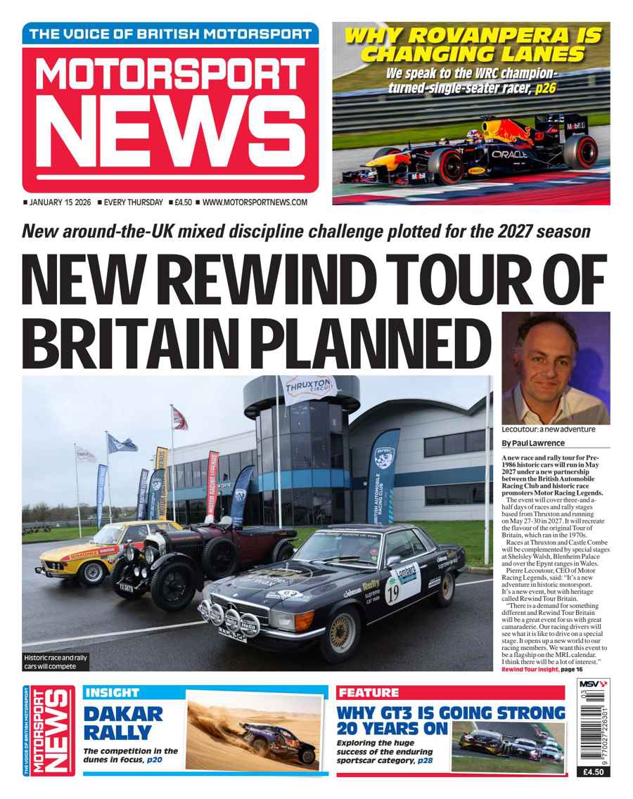 Motorsport News issue 15-Jan-26
