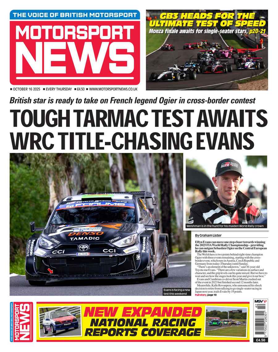 MOTORSPORT NEWS