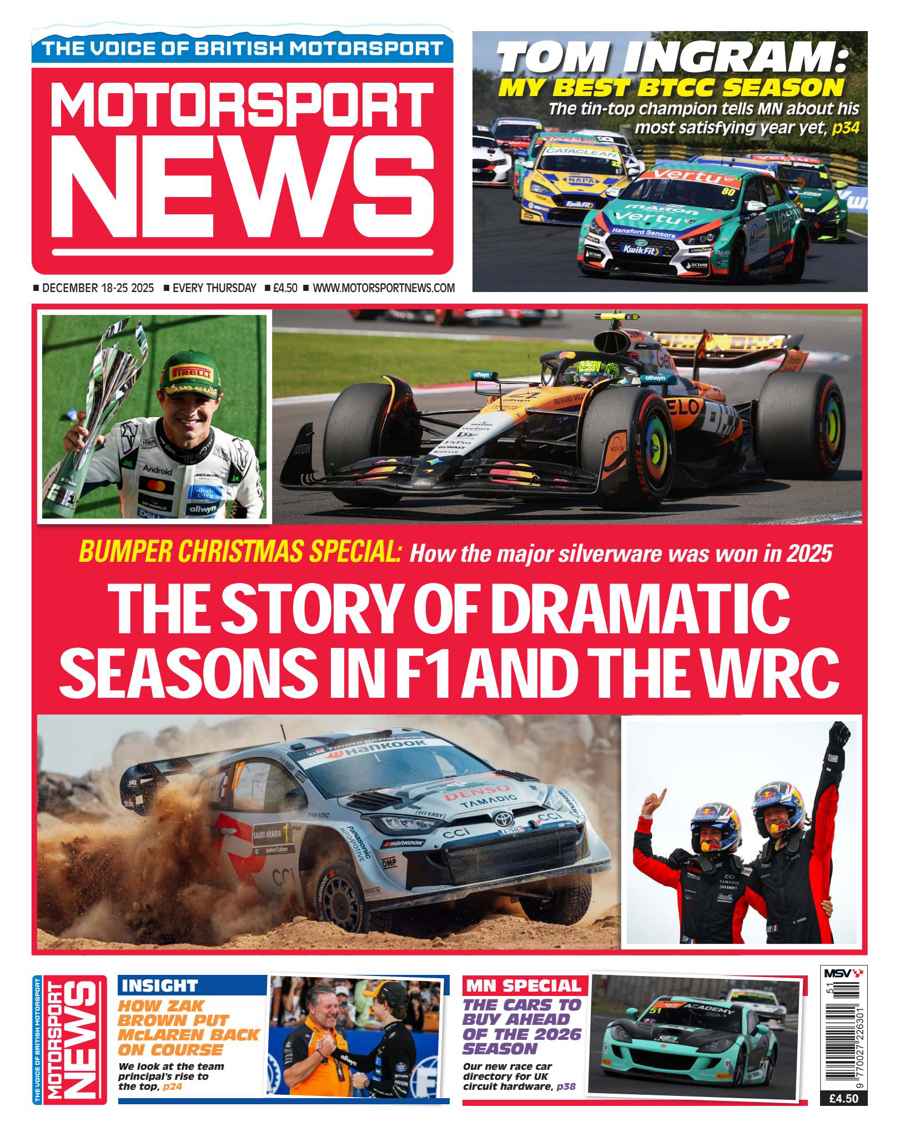 Motorsport News issue 18-Dec-25