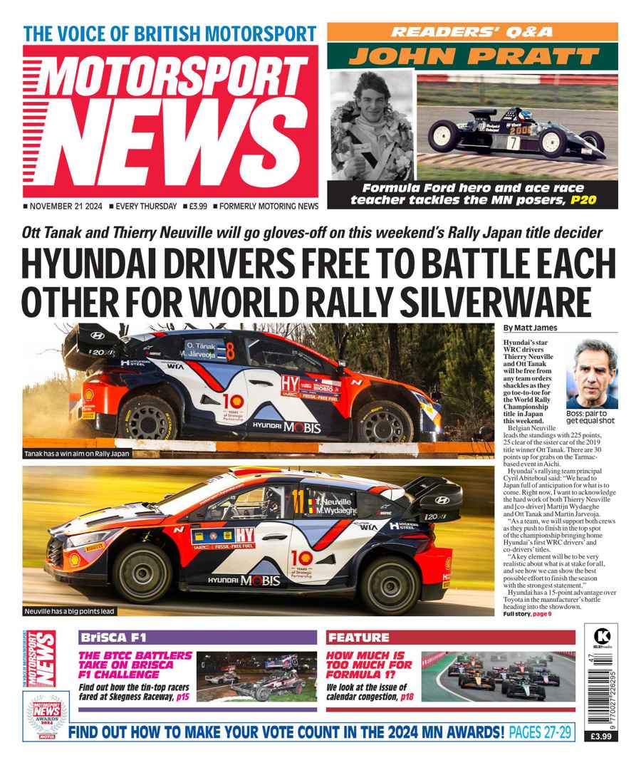 MOTORSPORT NEWS