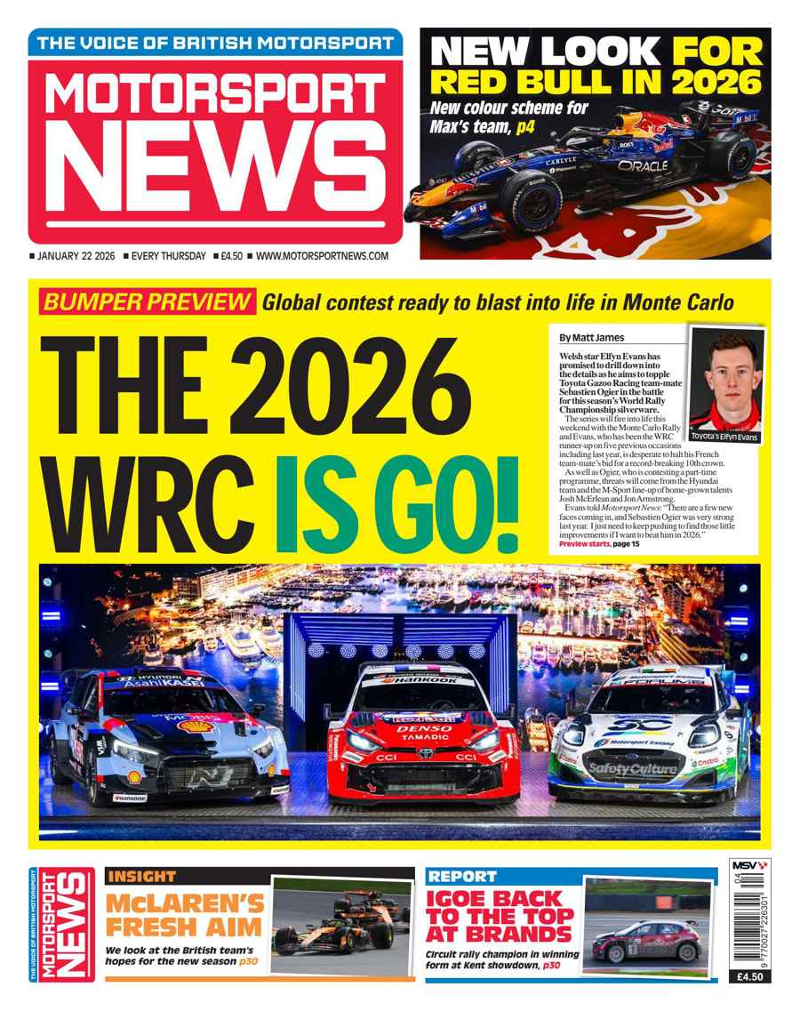Motorsport News issue 22-Jan-26