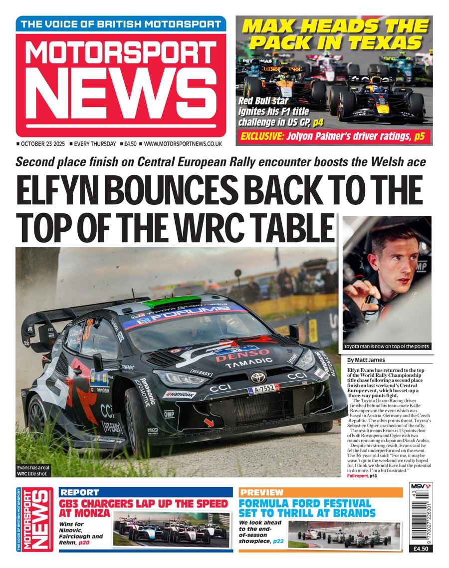 MOTORSPORT NEWS