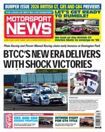Motorsport News 
                issue 23rd April 2026