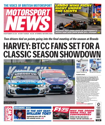 Motorsport News Preview