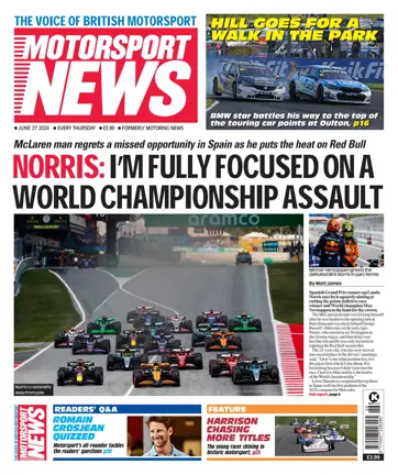 Motorsport News Magazine - 27-Jun-24 Back Issue