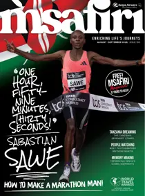 MSAFIRI – Kenya Airways Inflight 
                issue August - September 2026