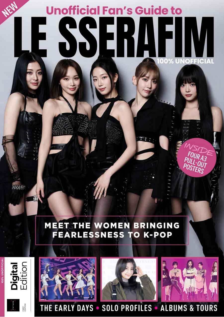 Music Magazine issue Ultimate Fan's Guide to Le Sserafim First Edition