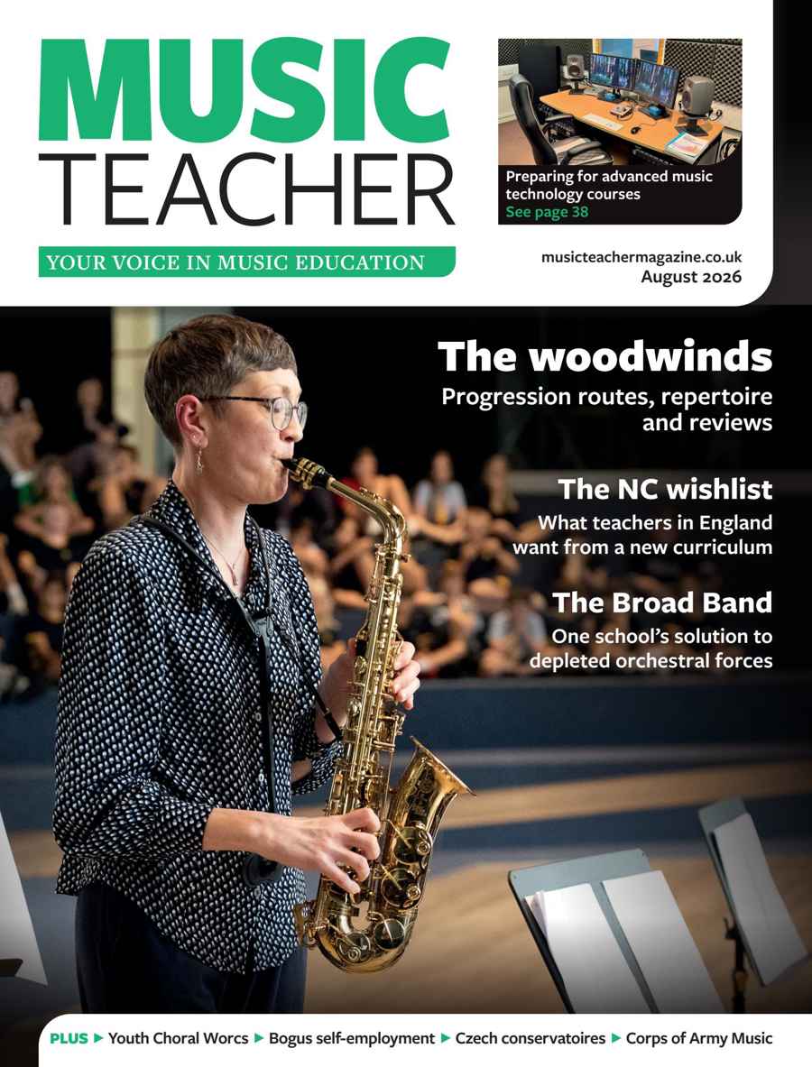 Music Teacher issue August 2026
