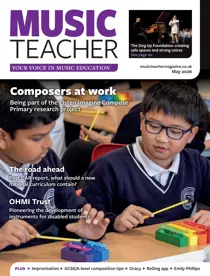 Music Teacher issue May 2026