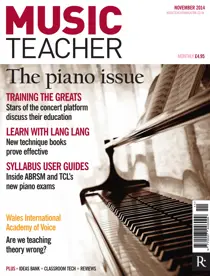 November 2014 
                issue November 2014