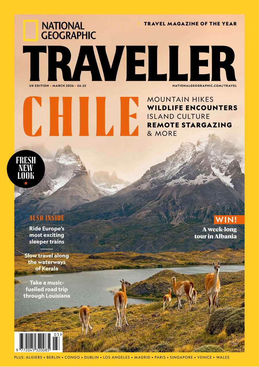 National Geographic Traveller UK issue March 2026