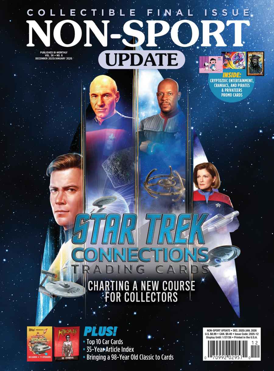 Non-Sport Update Magazine issue 2025-12 (Non-Sport Dec/ Jan)