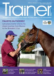 North American Trainer Magazine - horse racing Breeders Cup - Pegasus 2021