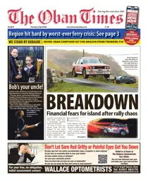 The Oban Times & Lochaber Times 
                issue Thursday, April 02, 2026