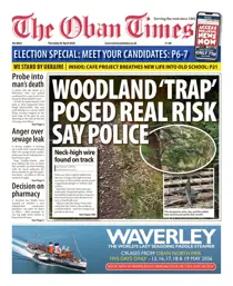 The Oban Times & Lochaber Times issue Thursday, April 30, 2026
