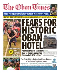 The Oban Times & Lochaber Times issue Thursday, August 20, 2026