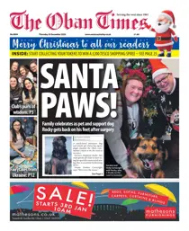 The Oban Times & Lochaber Times issue Thursday, December 25, 2025